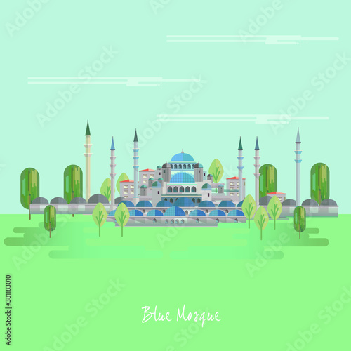 Istanbul's Famous Landmarks: Blue Mosque