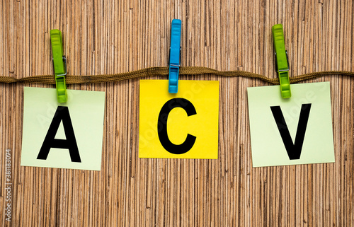 Konstfotografi ACV Business Customer Management Analysis Service Concept Business team