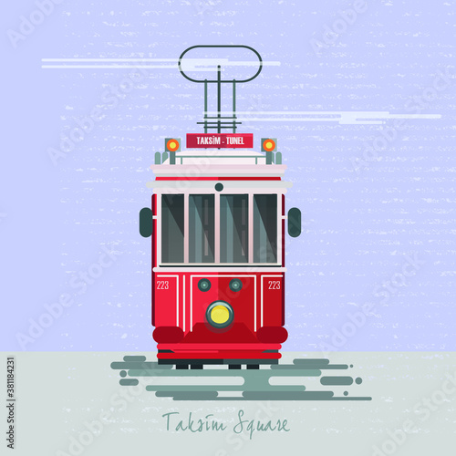 Istanbul's Famous Landmarks: Beyoglu Tram