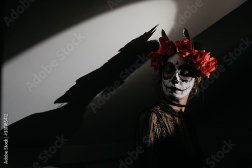 Quadro su tela Concepto de Carnaval o Halloween
