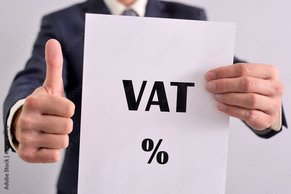 Podatek VAT. - obrazy, fototapety, plakaty 