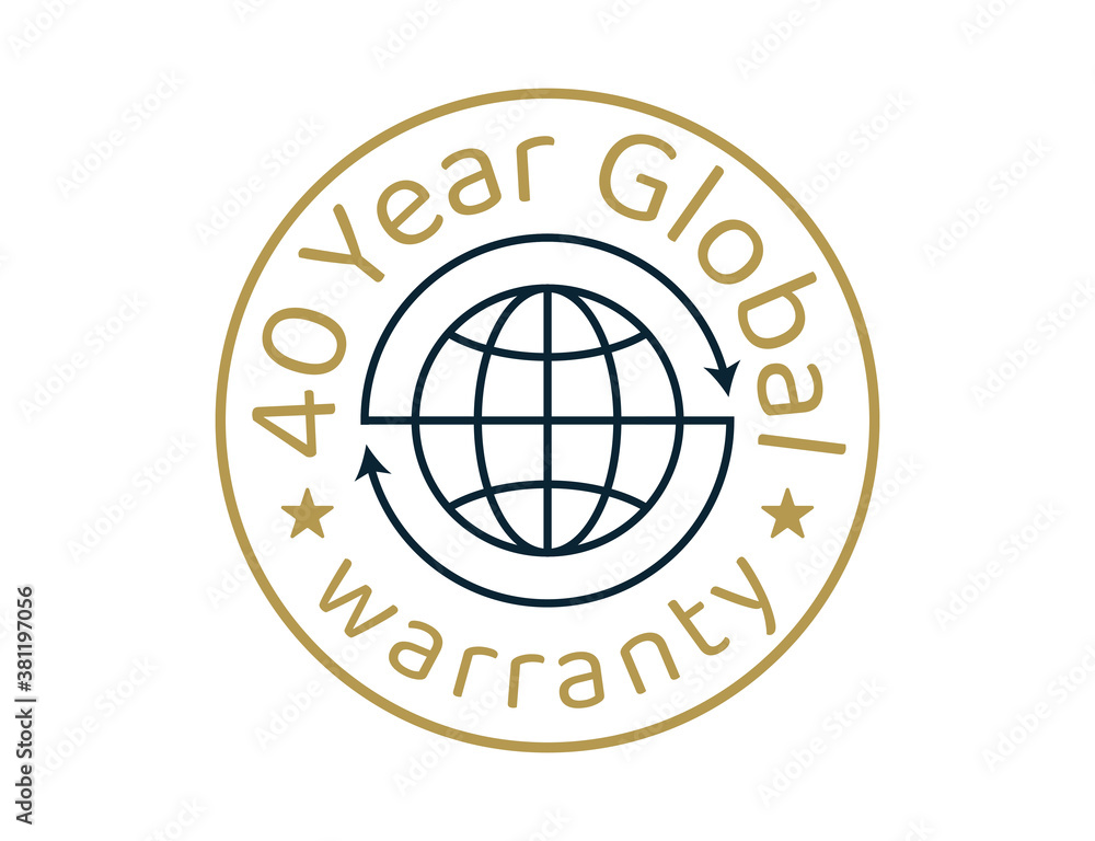 40 year global warranty images, 40 years worldwide warranty logos 40 year global warranty images, 40 years worldwide warranty logos