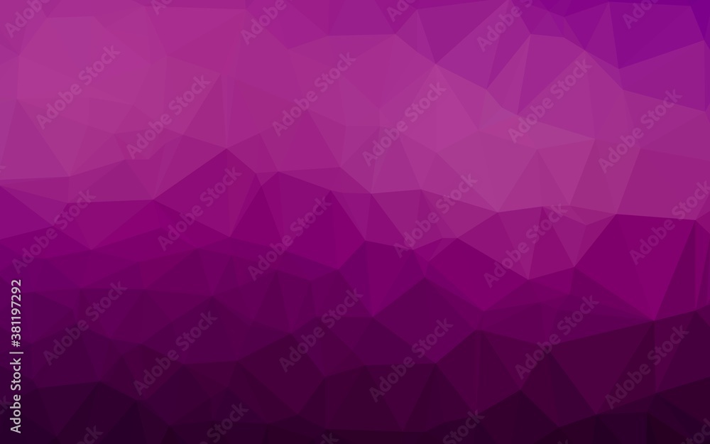 Dark Purple vector blurry triangle template. Glitter abstract illustration with an elegant design. Elegant pattern for a brand book. Dark Purple vector blurry triangle template. Glitter abstract illustration with an elegant design. Elegant pattern for a brand book.