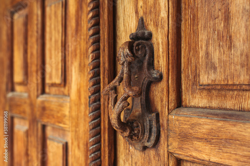 handle door ring knocker antique. Greece