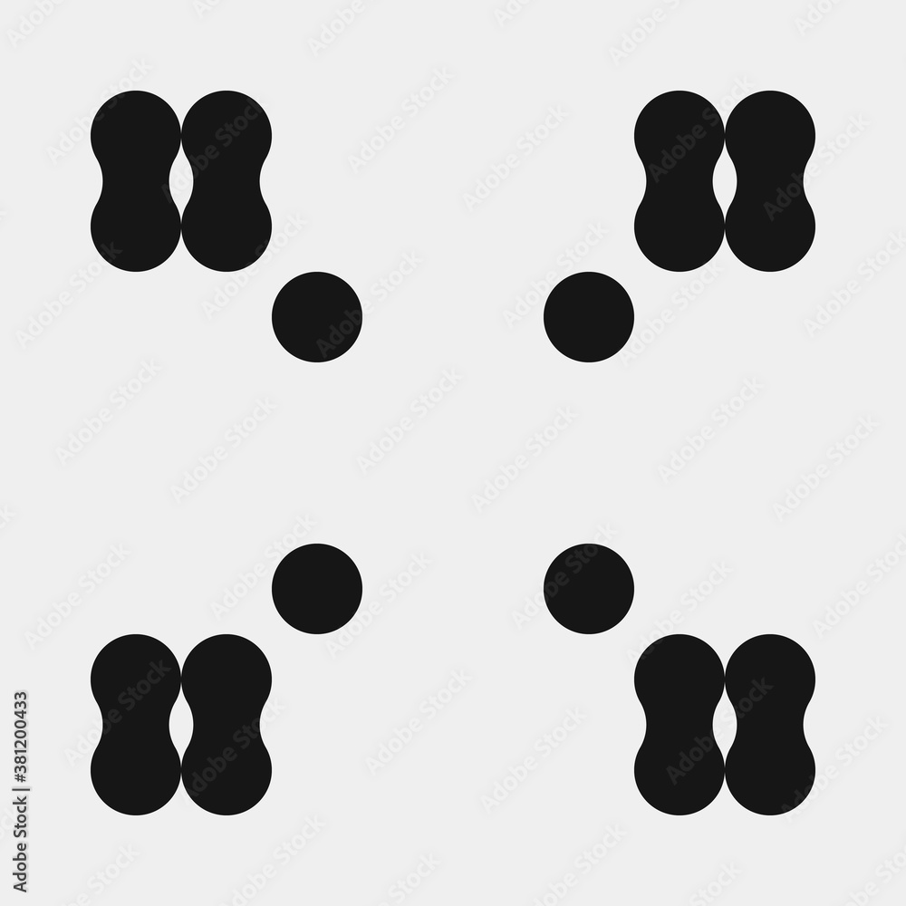 Abstract Cross Pattern Dots Logo generative computational art illustration Abstract Cross Pattern Dots Logo generative computational art illustration