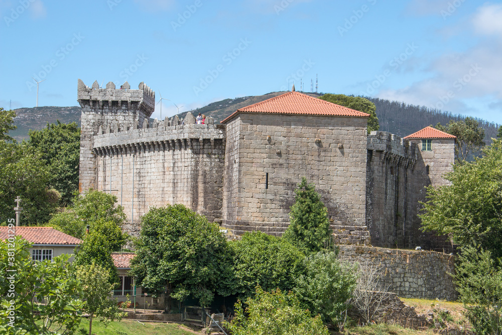 Castle in Vimianzo (in Spanish Castelo de Vimianzo) Northern Spain Galicia 