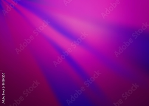 Light Purple vector glossy abstract template. Colorful abstract illustration with gradient. The background for your creative designs.