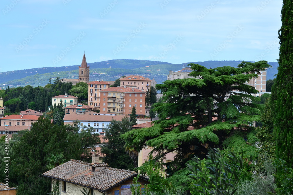 view of the city of Perugia