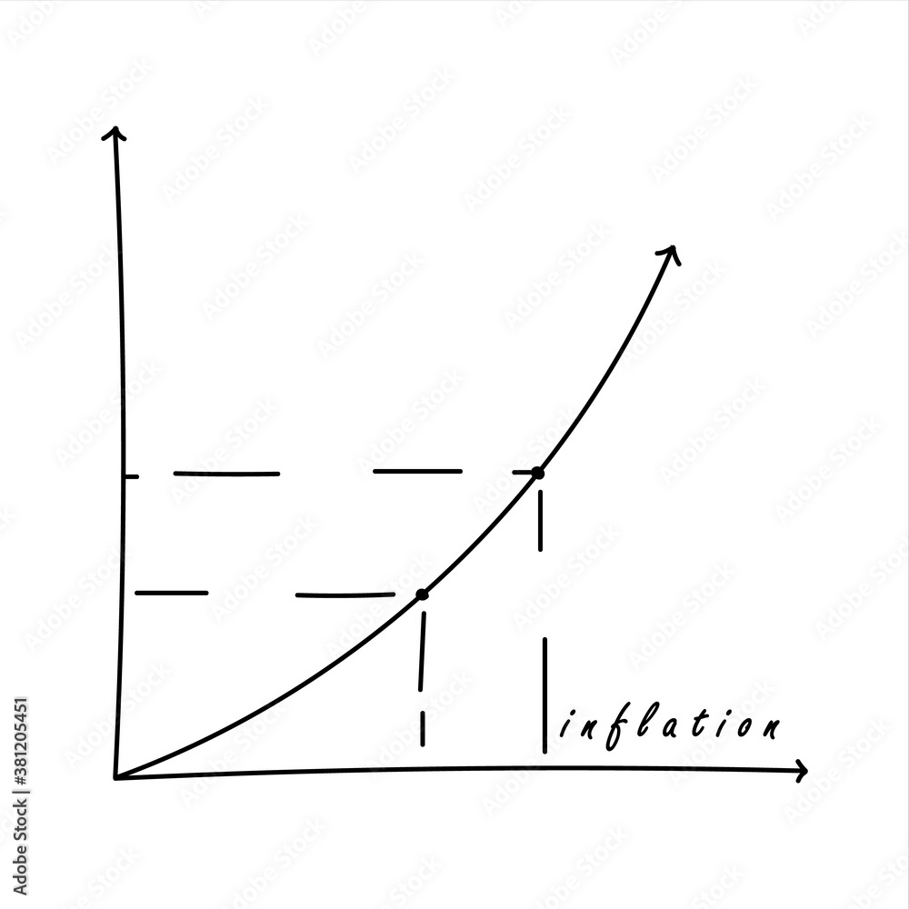 Inflation Icon - Stock Vector Illustration Inflation Icon - Stock Vector Illustration