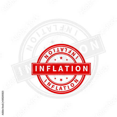 Inflation Icon - Stock Vector Illustration