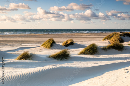 Fototapeta Naklejka Na Ścianę i Meble -  Beautiful coastline in northern Jutland, Denmark, Europe