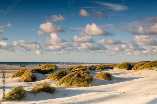 Fototapeta Naklejka Na Ścianę i Meble -  Beautiful coastline in northern Jutland, Denmark, Europe