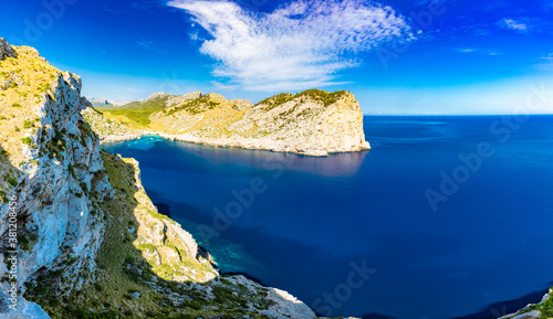 Fototapeta Naklejka Na Ścianę i Meble -  Cape Formentor area, coast of Mallorca, Spain