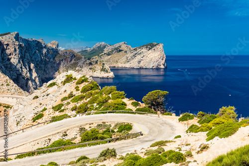 Cape Formentor area, coast of Mallorca, Spain photo