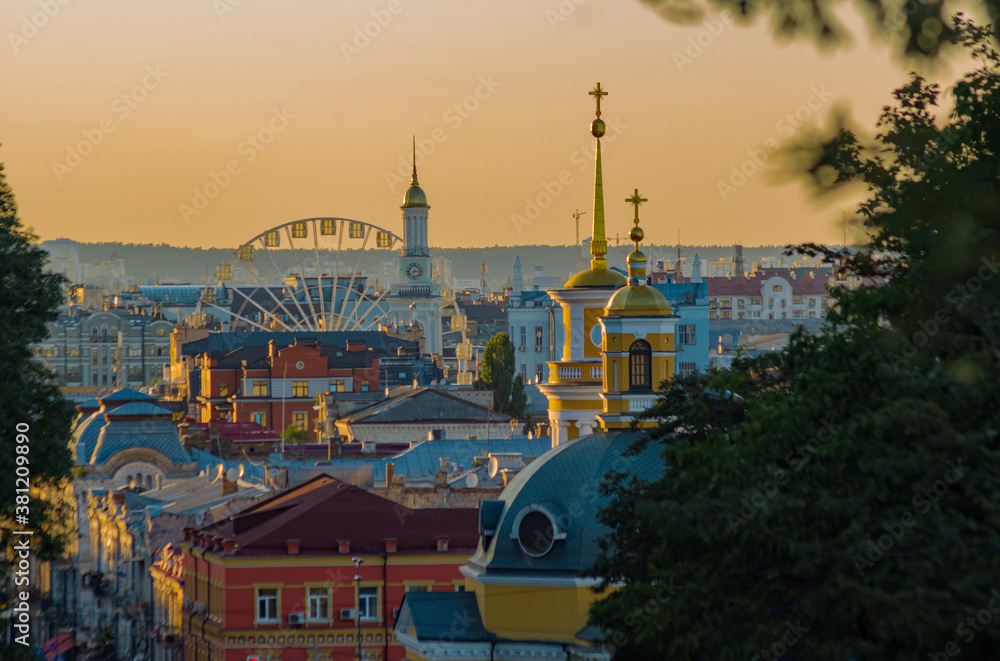 Sunset in Kiyv