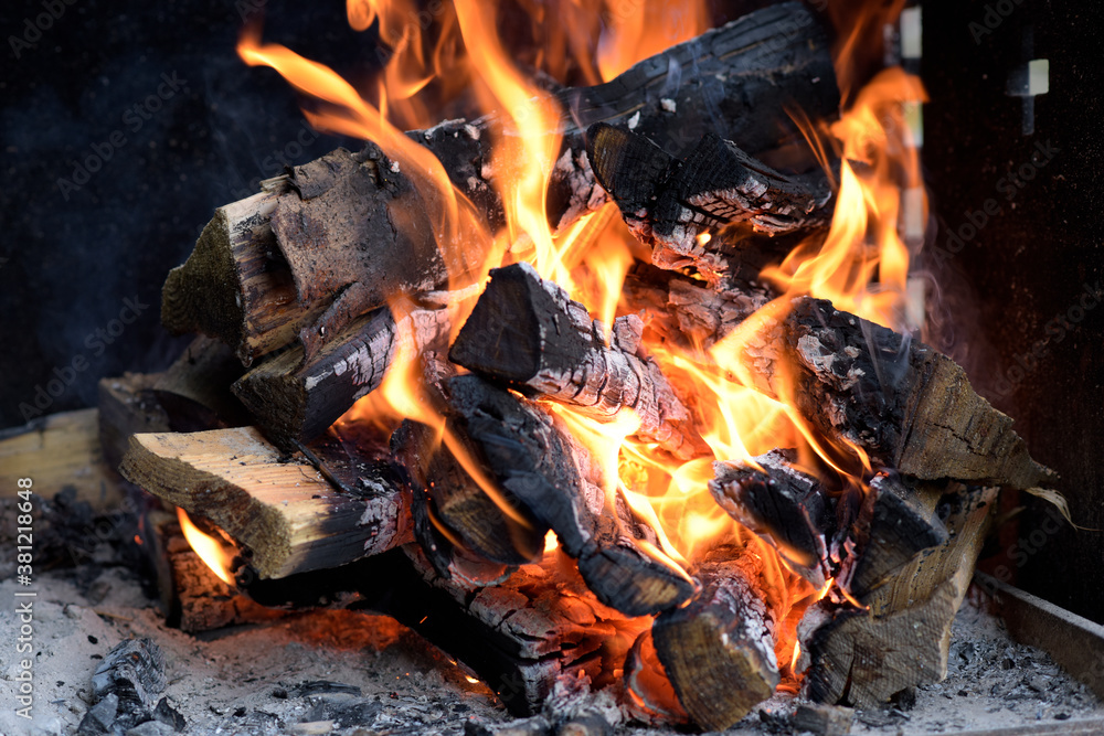 une belle flambée une belle flambée