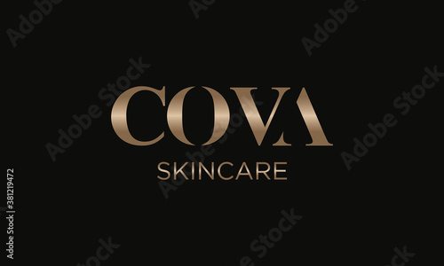 Cove Skincare Vector Logo Design Inspiration
