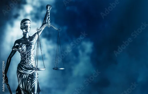 Obraz Legal law concept image Scales of Justice.