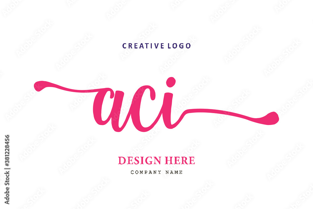pharmacy letter ACI logo is simple, easy to understand and authoritative pharmacy letter ACI logo is simple, easy to understand and authoritative
