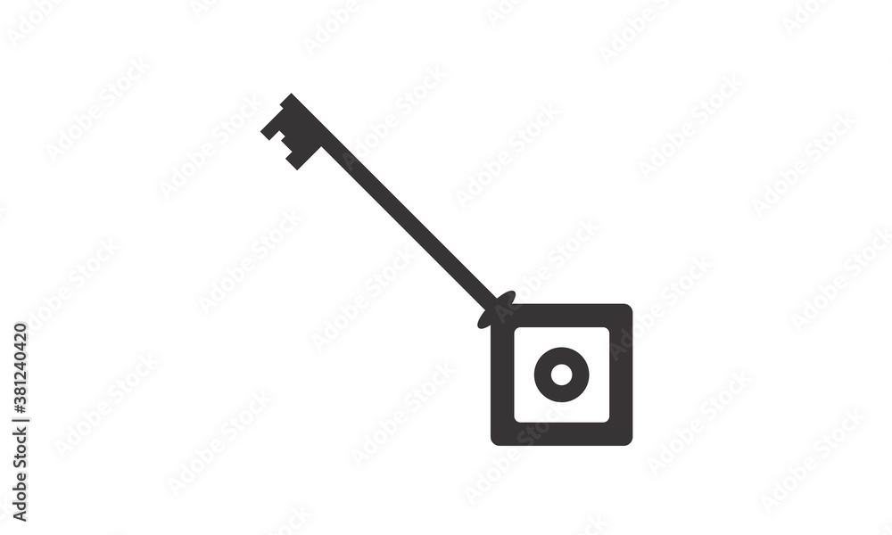 Key illustration vector icon Key illustration vector icon