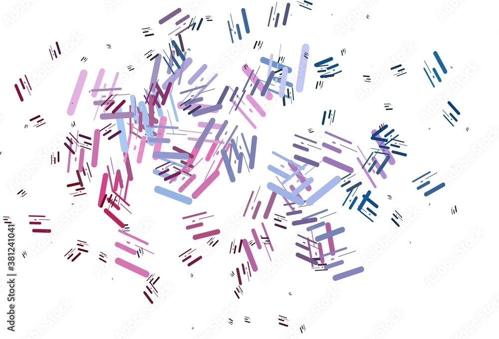 Light Blue, Red vector pattern with narrow lines. Light Blue, Red vector pattern with narrow lines.
