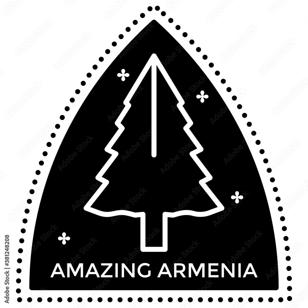 Obraz premium Armenia Stamp