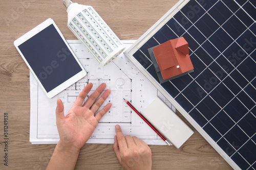 Study the feasibility of solar power home installation