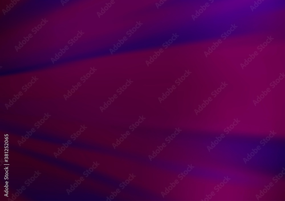 Fototapeta premium Dark Purple vector blurred and colored template. Glitter abstract illustration with an elegant design. The best blurred design for your business.
