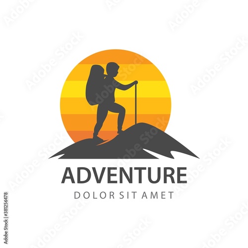 Climber illustration