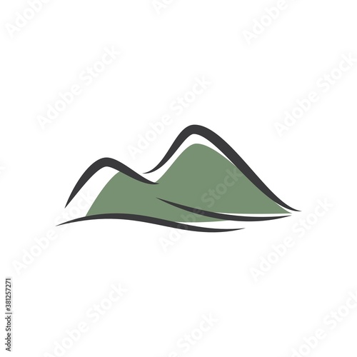 Mountain illustration