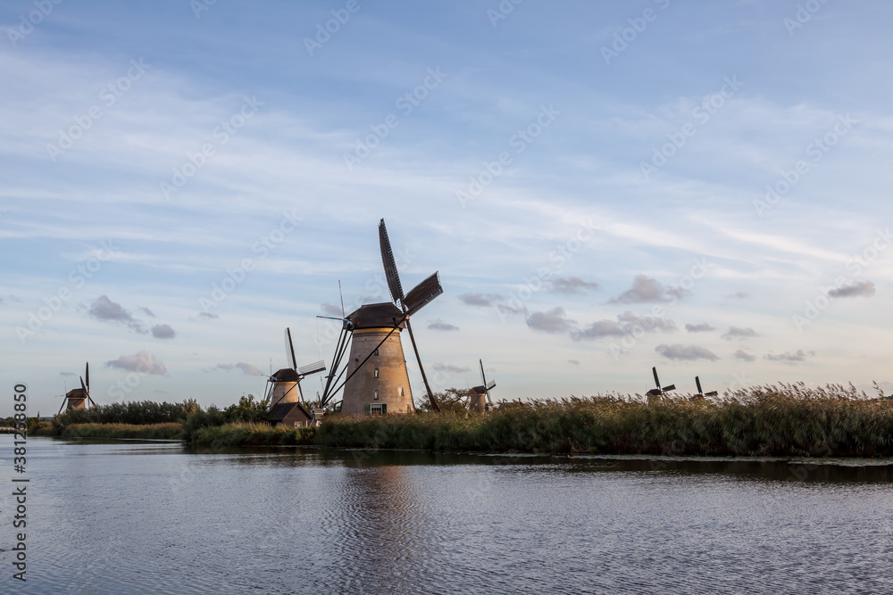 Naklejka premium Kinderdijk in holland
