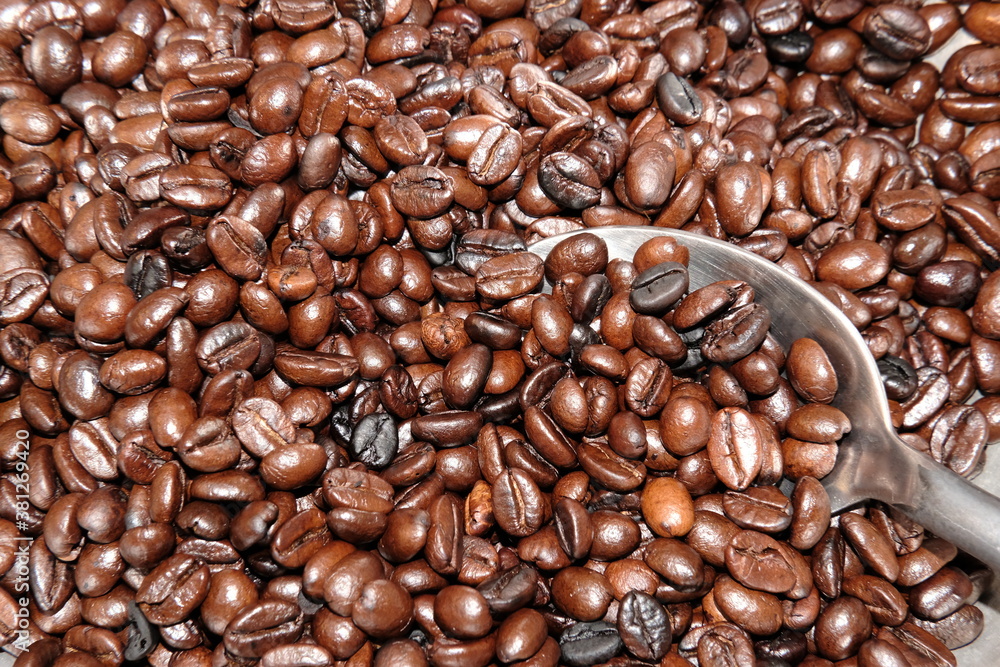 Fototapeta premium coffee beans background