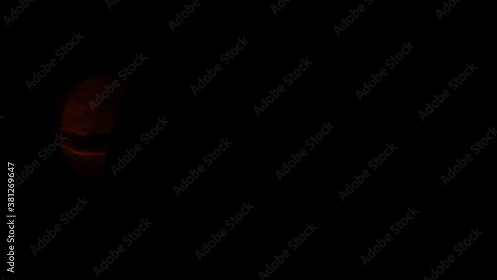 Real organic light leaks and flares made with vintage cinema lens - seamlessly looping for backgrounds or overlays