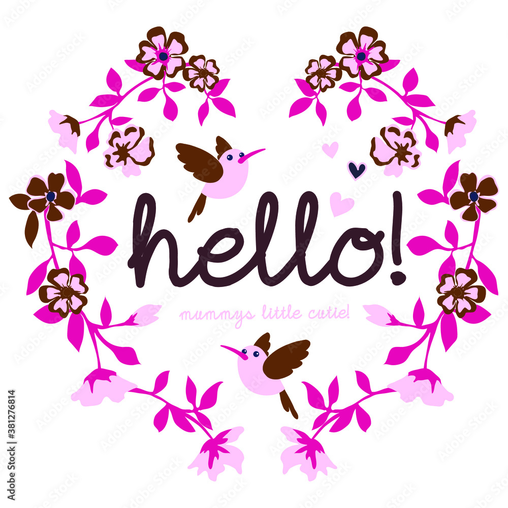 vector illustration of floral border vector illustration of floral border