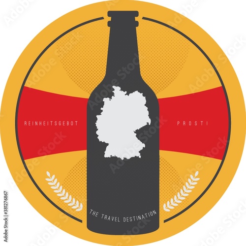 Germany label design