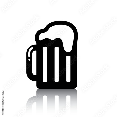 A glass of german beer