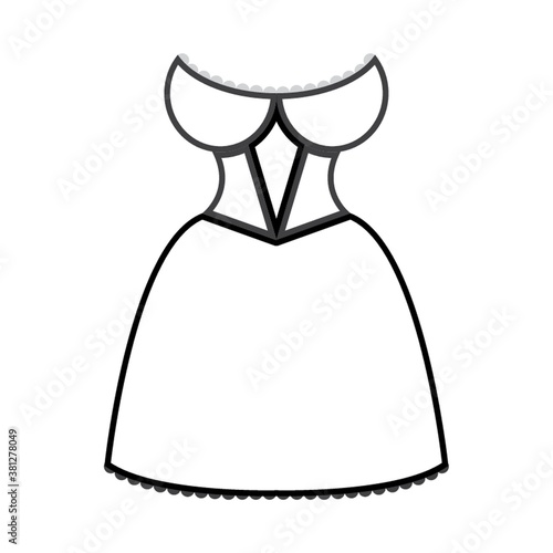 german maid corset costume
