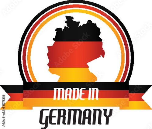 made in germany label design