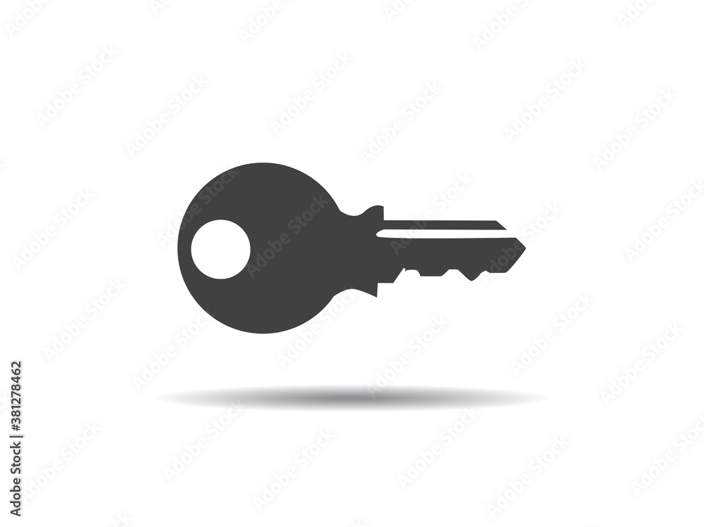 Key vector illustration icon Key vector illustration icon