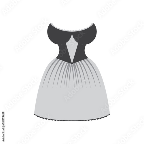 german maid corset costume