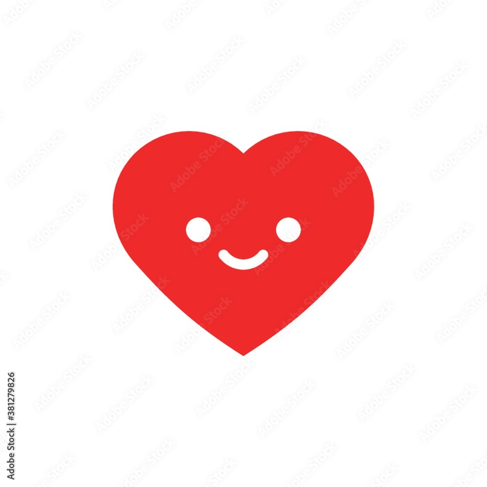 heart with smiling face heart with smiling face