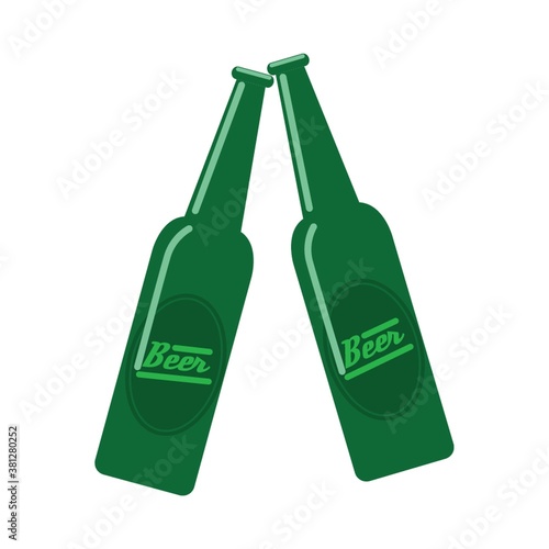 german beer bottles