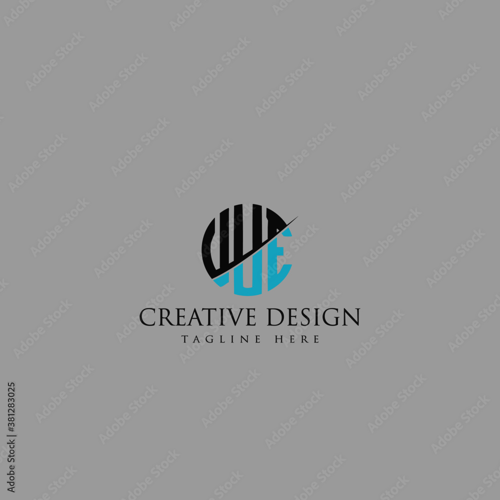 UUE Letter Logo Design Cross Monogram Icon. UUE Letter Logo Design Cross Monogram Icon.