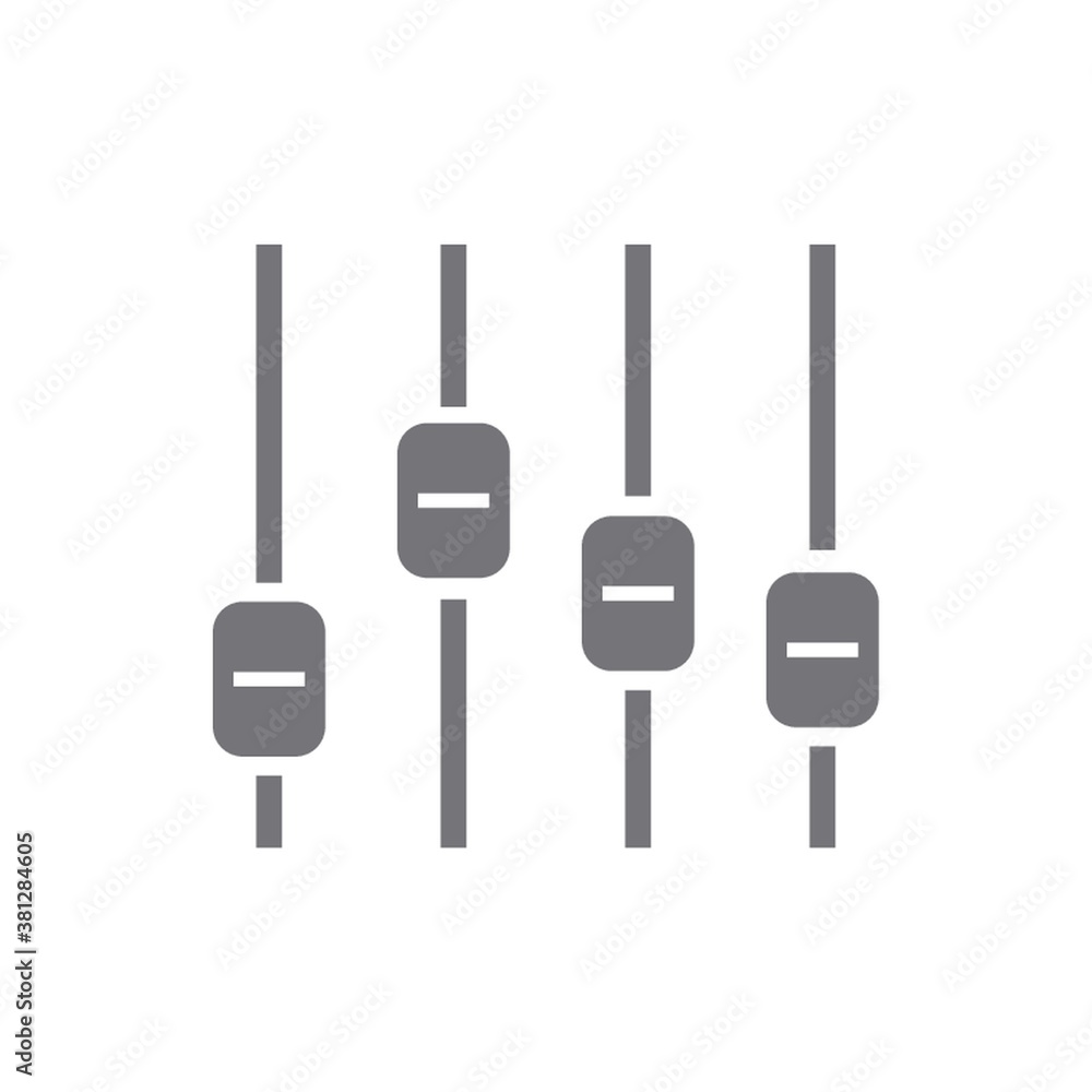 audio equalizers icon audio equalizers icon