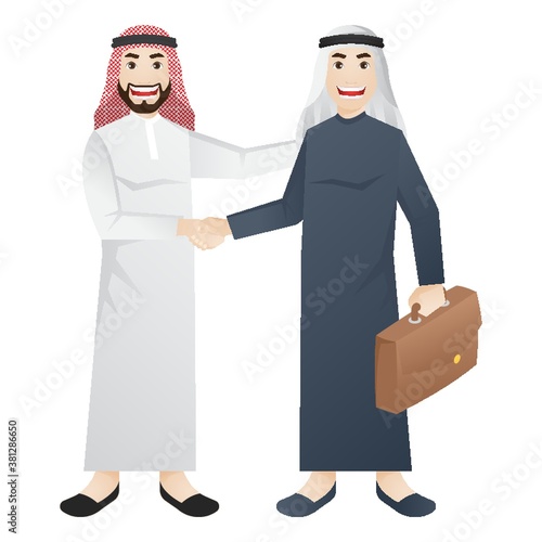 middle eastern businessmen