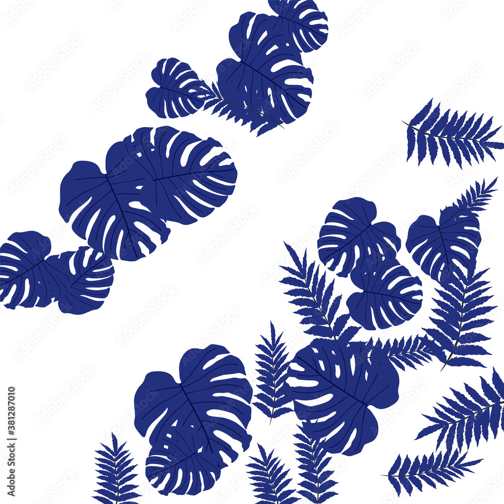 Fototapeta premium Tropical pattern.