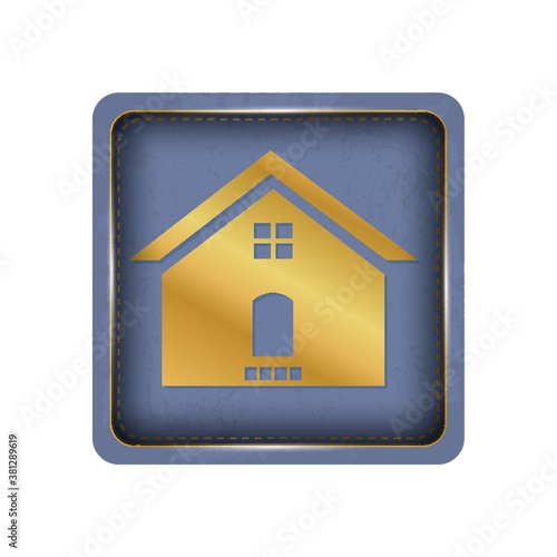 House button design. photo