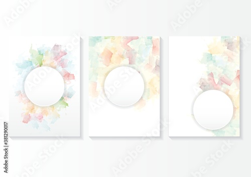 collection of pastel color background designs