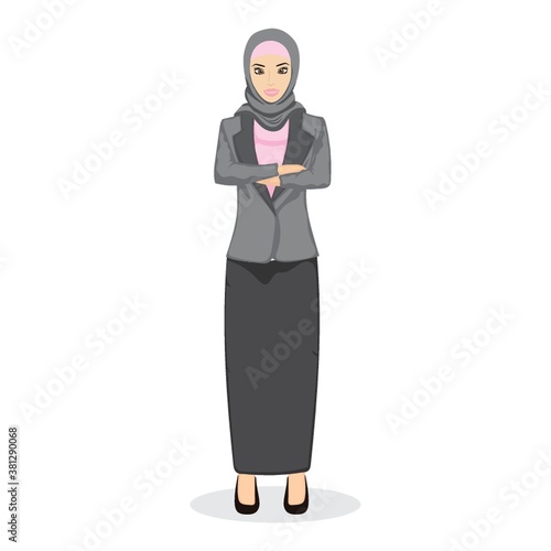 middle eastern businesswoman