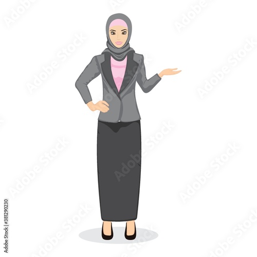 middle eastern businesswoman
